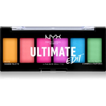 NYX Professional Makeup Ultimate Edit Petite Shadow paletă cu farduri de ochi - imagine 2